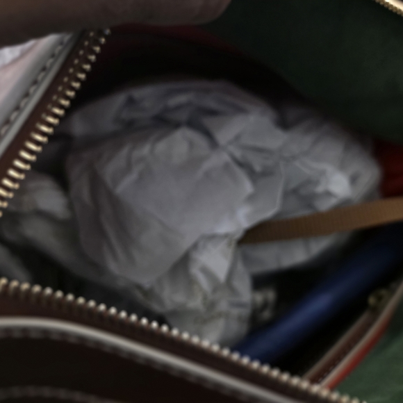 BNWT Dooney & Bourke Chestnut Leather Medium Satchel - Picture 6 of 6